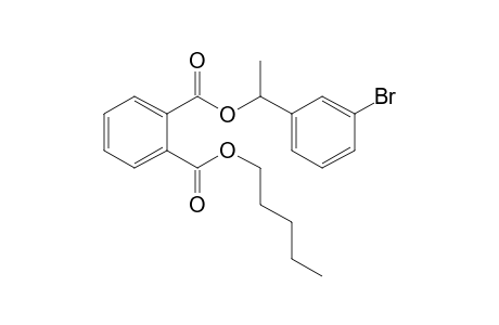 Phthalic acid, 1-(3-bromophenyl)ethyl pentyl ester