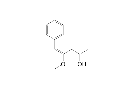 (E)-4-Methoxy-5-phenylpent-4-en-2-ol