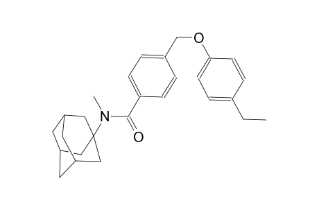 N-(1-adamantyl)-4-[(4-ethylphenoxy)methyl]-N-methylbenzamide