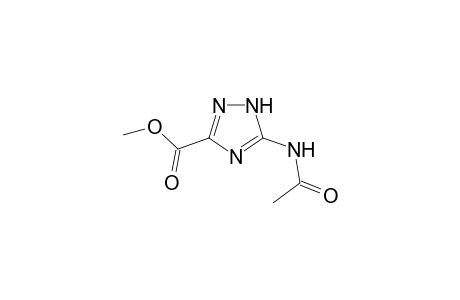 3-Acetamido-1H-1,2,4-triazole-5-carboxylic acid methyl ester