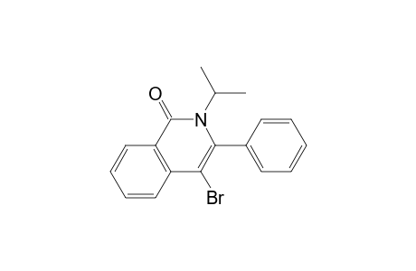 4-Bromanyl-3-phenyl-2-propan-2-yl-isoquinolin-1-one