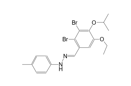 2,3-dibromo-5-ethoxy-4-isopropoxybenzaldehyde (4-methylphenyl)hydrazone
