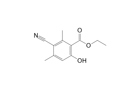 Ethyl 3-Cyano-6-hydroxy-2,4-dimethylbenzoate