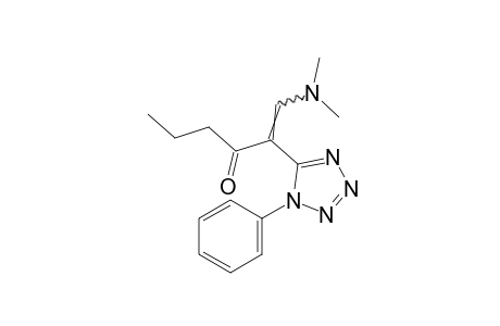 1-(dimethylamino)-2-(1-phenyl-1H-tetrazol-5-yl)-1-hexen-3-one