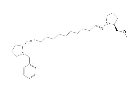 (E)-[(Z)-12-[(2R)-1-benzylpyrrolidin-2-yl]dodec-11-enylidene]-[(2S)-2-(methoxymethyl)pyrrolidino]amine