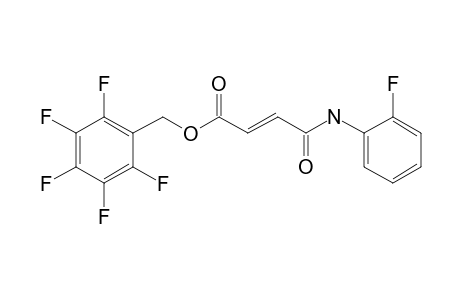 Fumaric acid, monoamide, N-(2-fluorophenyl)-, pentafluorobenzyl ester