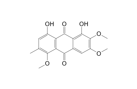 1,8-Dihydroxy-2,3,5-trimethoxy-6-methyl-9,10-anthraquinone