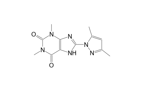 8-(3,5-dimethyl-1H-pyrazol-1-yl)-1,3-dimethyl-3,7-dihydro-1H-purine-2,6-dione