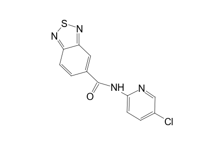 2,1,3-Benzothiadiazole-5-carboxamide, N-(5-chloro-2-pyridinyl)-