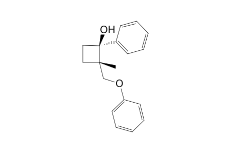 (E)-2-Methyl-2-(phenoxymethyl)-1-phenylcyclobutanol
