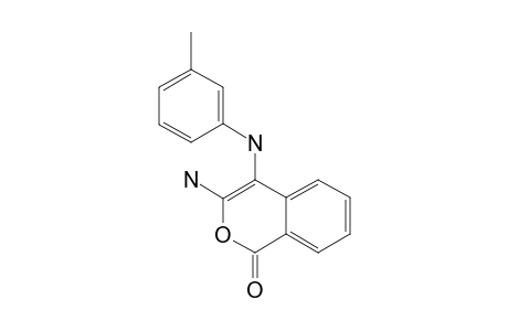 3-AMINO-4-(3-TOLYLAMINO)-1H-ISOCHROMEN-1-ONE
