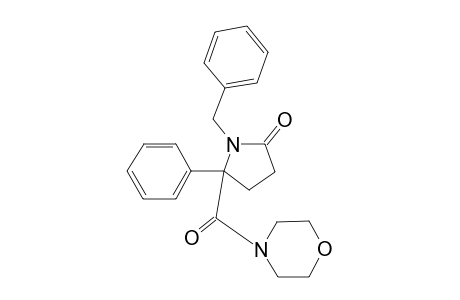 1-Benzyl-5-(morpholine-4-carbonyl)-5-phenyl-pyrrolidin-2-one