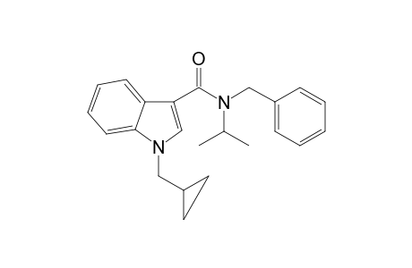N-Benzyl-1-cyclopropylmethyl-N-(propan-2-yl)-1H-indole-3-carboxamide