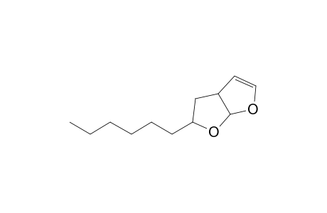 2-Hexyl-2,3,3a,6a-tetrahydrofuro[2,3-b]furan