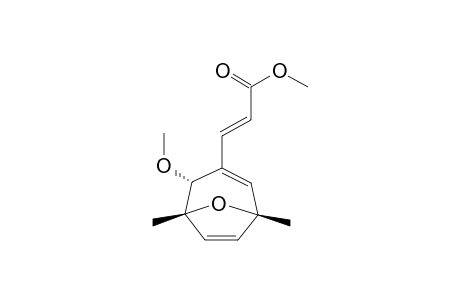 (1R,2R,5S)-Methyl (E)-3-[4-Methoxy-1,5-dimethyl-8-oxabicyclo[3.2.1]octa-2,6-dien-3-yl]propenoate