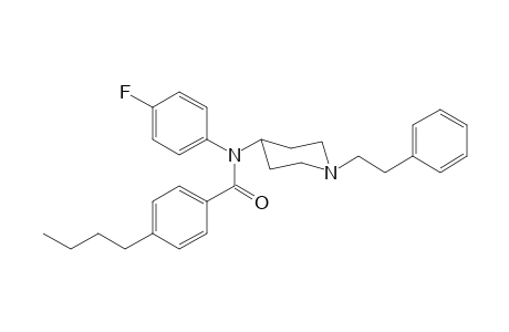 N-(4-Fluorophenyl)-N-[1-(2-phenylethyl)piperidin-4-yl] 4'-butyl-benzamide