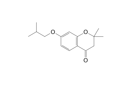 7-[Isobutyloxy]-2,2-dimethyl-4-chromanone