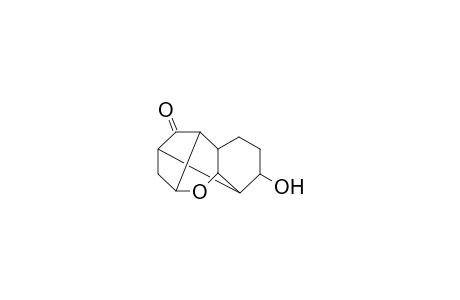 4,2,8-Ethanylylidene-2H-1-benzopyran-10-one, octahydro-5-hydroxy-, (2.alpha.,4.alpha.,4a.beta.,5.beta.,8.alpha.,8a.beta.,9R*)-