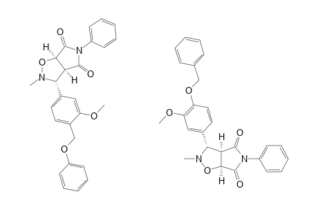 3-(4-BENZYLOXY-3-METHOXYPHENYL)-2-METHYL-5-PHENYLTETRAHYDROPYRROLO-[3,4-D]-ISOXAZOL-4,6-DIONE