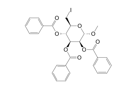 METHYL-2,3,4-TRI-O-BENZOYL-6-DEOXY-6-IODO-ALPHA-D-MANNOPYRANOSIDE