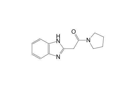 2-[2-oxo-2-(1-pyrrolidinyl)ethyl]-1H-benzimidazole
