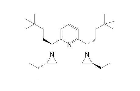 2,6-Bis((S)-1-((S)-2-isopropylaziridin-1-yl)-4,4-dimethylpentyl)pyridine