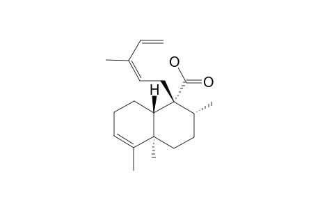 HETEROSCYPHIC-ACID-A;(12Z)-5,10-TRANS-CLERODA-3,12,14-TRIEN-20-OIC-ACID