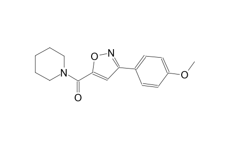 Piperidine, 1-[[3-(4-methoxyphenyl)-5-isoxazolyl]carbonyl]-