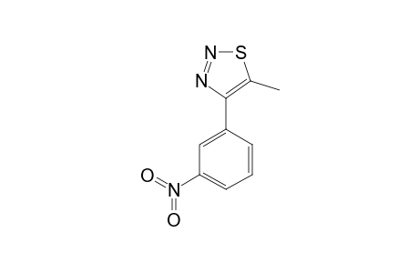 5-METHYL-4-(PARA-NITROPHENYL)-1,2,3-THIADIAZOLE