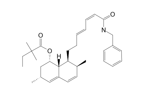 N-BENZYL-7-[1,2,6,7,8,8A]-(R)-HEXAHYDRO-2-(S),6-(R)-DIMETHYL-8-(S)-[[2,2-DIMETHYLBUTANOYL]-OXY]-[1-(S)-NAPHTYL]-2,4-HEPTANOIC_ACID_AMIDE