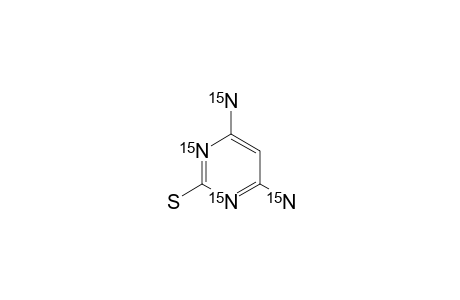 (15)N-4,6-DIAMINO-2-MERCAPTOPYRIMIDINE