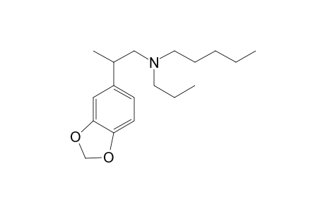 N-Pentyl-N-propyl-2-(3,4-methylenedioxyphenyl)propan-1-amine
