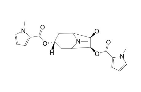 7-BETA-HYDROXYCATUABINE-E;3-ALPHA,6-BETA-DI-(1-METHYL-1H-PYRROL-2-YLCARBONYLOXY)-7-BETA-HYDROXYTROPANE