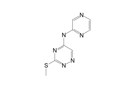 5-(3-METHYLSULFANYL-1,2,4-TRIAZINYL)-(2-PYRAZINYL)-AMINE
