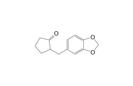 2-(1,3-benzodioxol-5-ylmethyl)-1-cyclopentanone