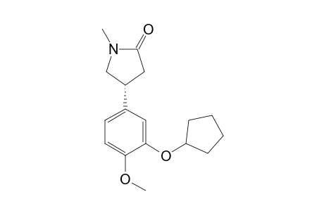 (R)-4-(3-Cyclopentyloxy-4-methoxyphenyl)-1-methylpyrrolidin-2-one