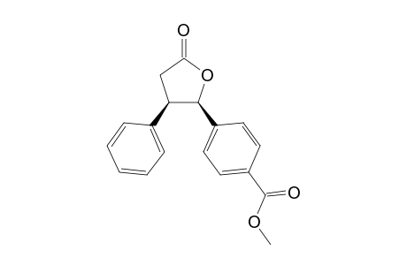 Methyl cis-4-(5-Oxo-3-phenyltetrahydrofuran-2-yl)benzoate