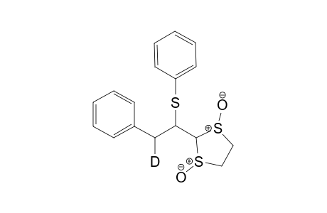 [2H(2)]-2-(2-Phenyl-1-phenylthioethyl)-1,3-dithiolane 1,3-dioxide isomer