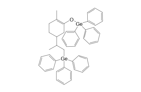 (2-(4-methyl-3-(triphenylgermyloxy)cyclohex-3-enyl)propyl)triphenylgermane