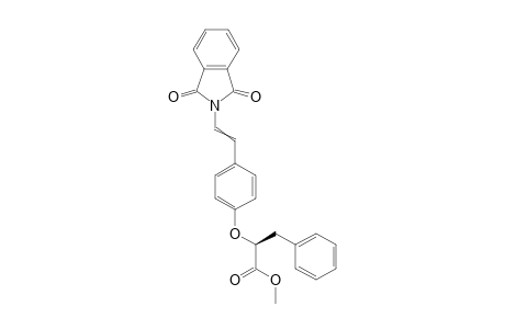 S-Methyl 2-[4-(2-phthalimido-2-yl-ethen)phenoxy]-3-phenyl-propanoate