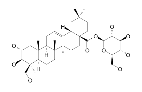 BETA-D-GLUCOPYRANOSYL-2-ALPHA,3-BETA,24-TRIHYDROXY-OLEAN-12-EN-28-OATE