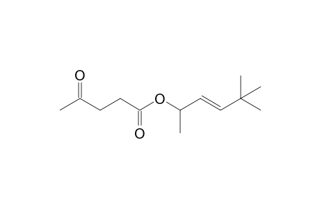1',4',4'-Trimethylpent-2-enyl (2'E)-4-oxopentanoate