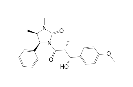 (4R,5S,2'R,3'R)-3-[ 3'-Hydroxy-2'-methyl-3'-( 4"-methoxyphenylpropanoyl)]-1,5-dimethyl-4-phenylimidazolidin-2-one