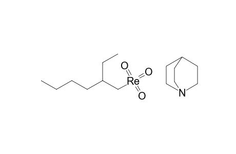 Quinuclidine [(RS)-2-ethylhexyl] trioxorhenium (VII)