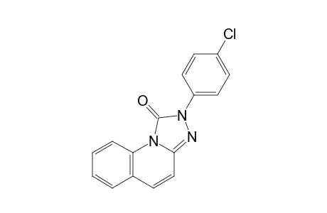 2-(p-Chlorophenyl)-2H-[1,2,4]triazolo-[4,3-a]quinolin-1-one