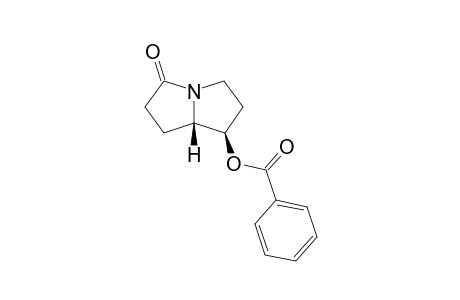 REL-(7-R,7A-S)-7-BENZOYLOXYHEXAHYDRO-1H-PYRROLIZIDIN-3-ONE