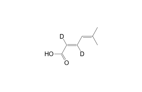 (2E)-5-Methyl[2,3-D2]hexa-2,4-dienoic acid
