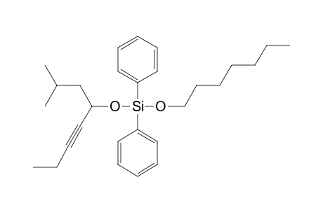 Silane, diphenyl(2-methyloct-5-yn-4-yloxy)heptyloxy-