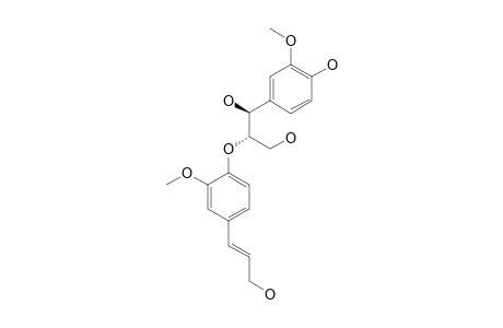 THREO-1-(4-HYDROXY-3-METHOXYPHENYL)-2-[4-[(E)-3-HYDROXY-1-PROPENYL]-2-METHOXYPHENOXY]-1,3-PROPANEDIOL;MINOR-DIASTEREOMER