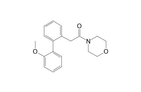 4-(2'-Methoxybiphenyl-2-yl)acetylmorpholine